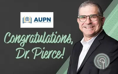 DR. ROBERT PIERCE HONORED WITH AUPN FACULTY LEADERSHIP AWARD